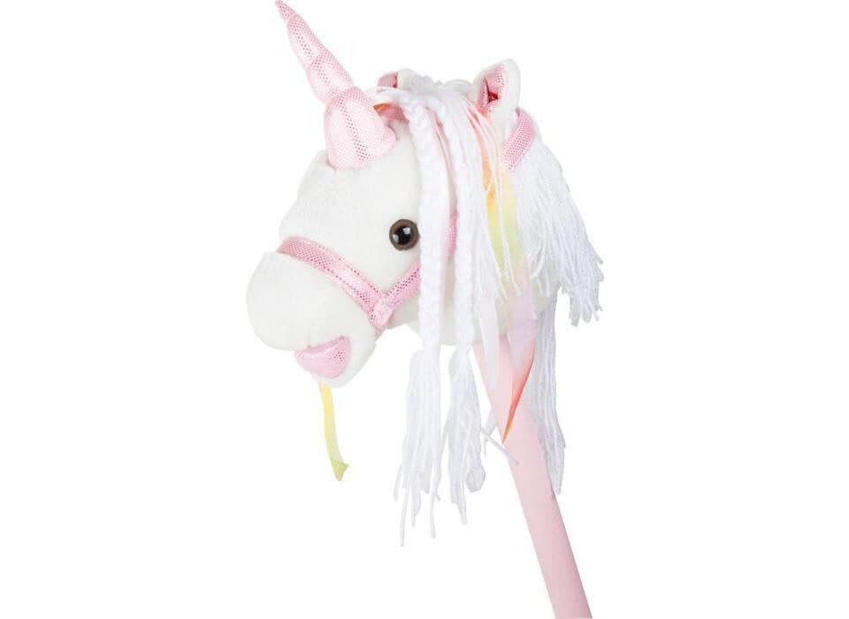 Small Foot Steckenpferd Weißes Einhorn mit Soundfunktion