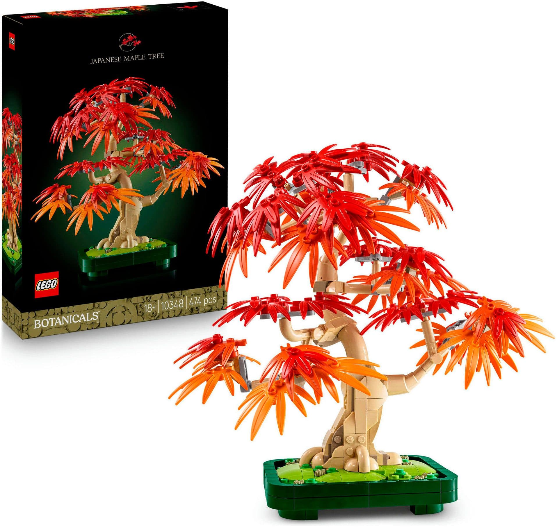 LEGO Botanicals Japanischer Roter Ahorn Bonsai-Baum 10348 Bunt - Bild 2