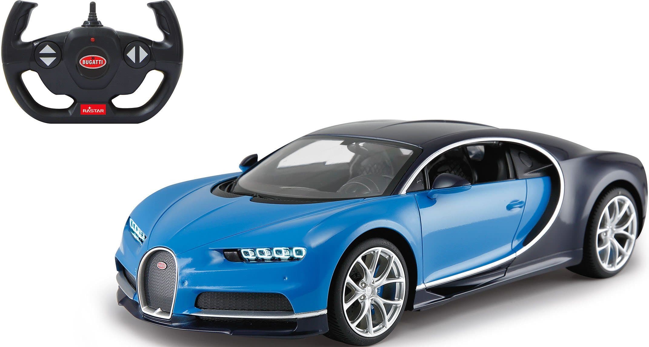 Jamara RC-Auto Bugatti Chiron 1:14 Blau - Bild 2