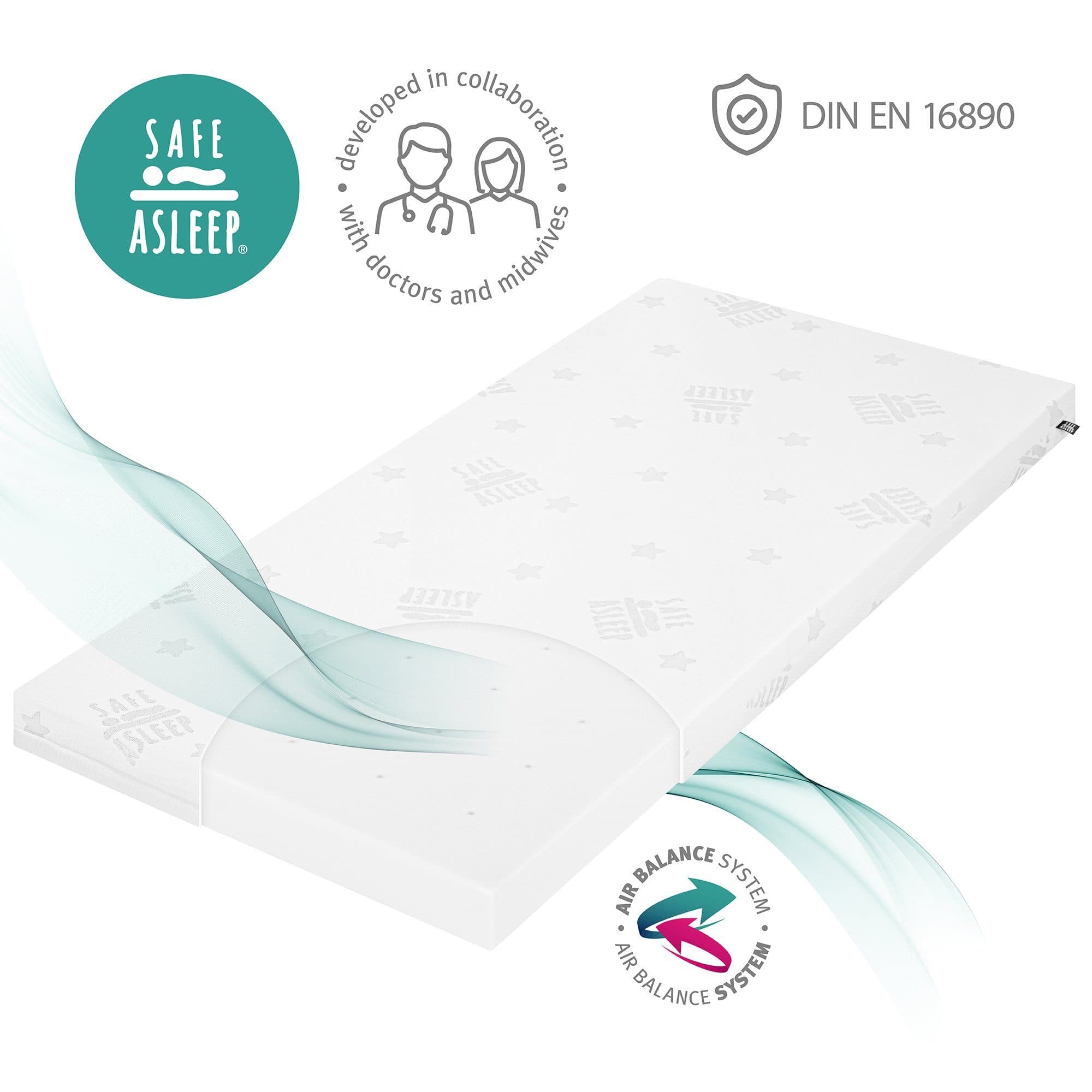 roba Babybettmatratze safe asleep® Air Balance 60x120cm - Bild 2