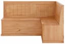 Home Affaire Eckbank Sara Massivholz Beige mit Stauraum Bild 2
