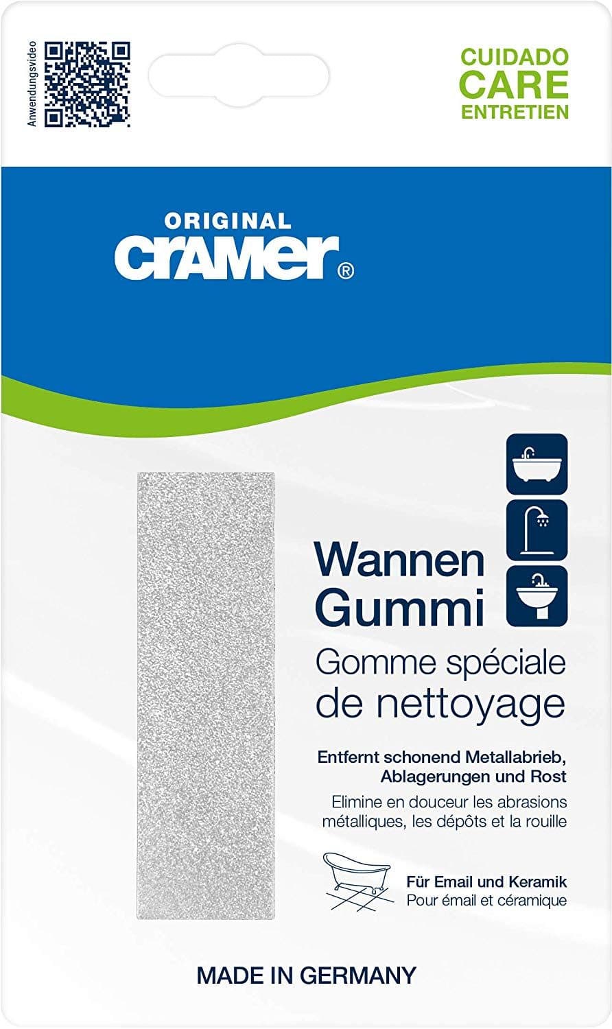 Cramer Wannen-Gummi für Email & Keramik - Reinigung ohne Kratzer - Bild 2