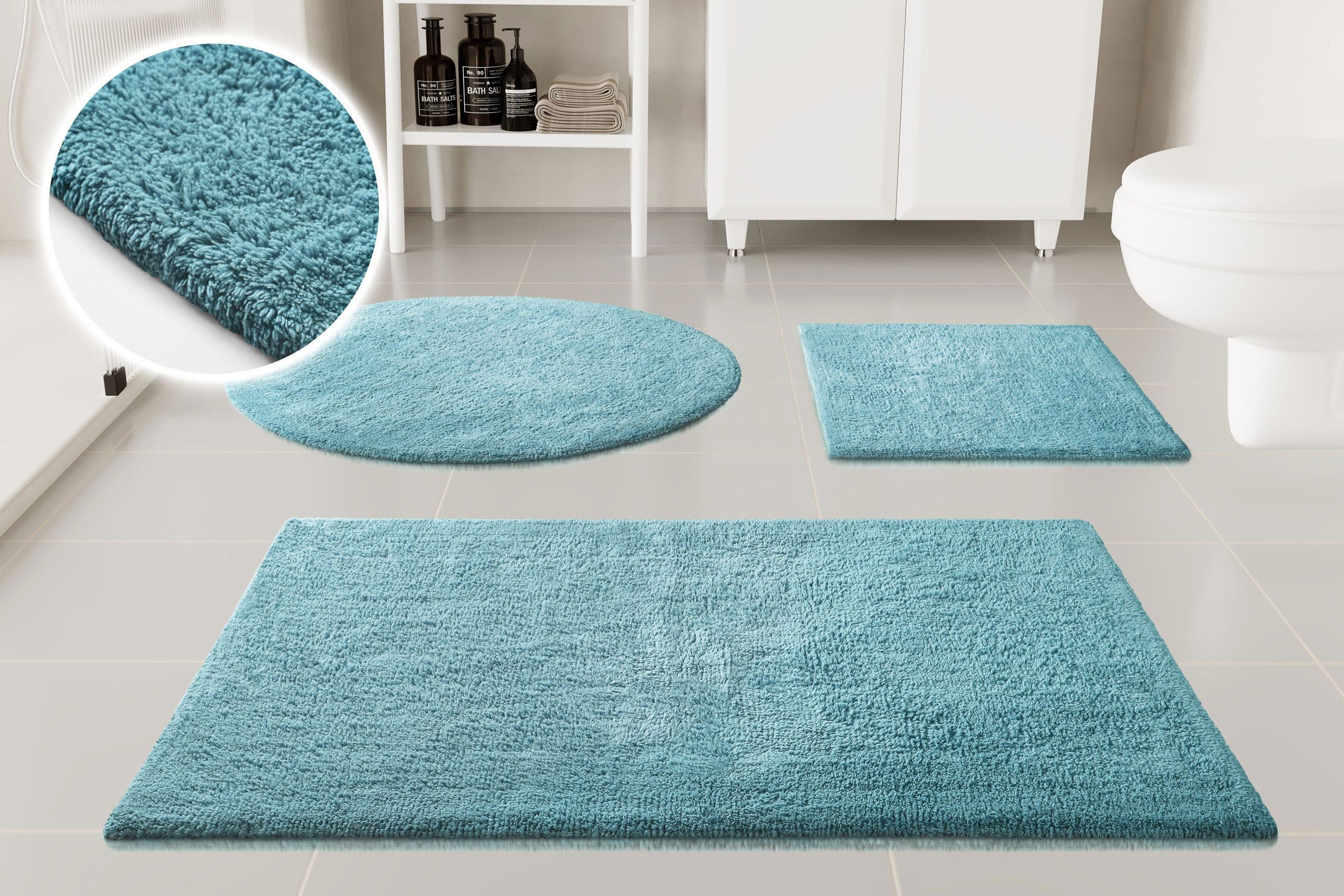 Badematte OTTO HOME Selenne Rauchblau Baumwolle - Bild 2