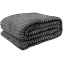 Bestlivings Wohndecke Jacquard Flanell Grau XXL Bild 2
