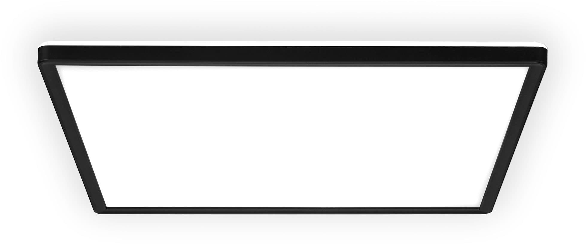 B.K.Licht LED Panel SHALLOW Deckenleuchte Schwarz IP44 - Bild 2