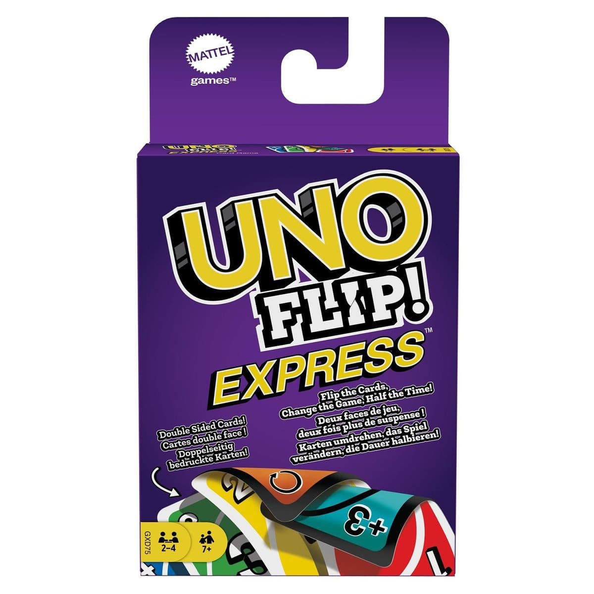 Mattel games UNO Flip Kartenspiel für 2-10 Spieler