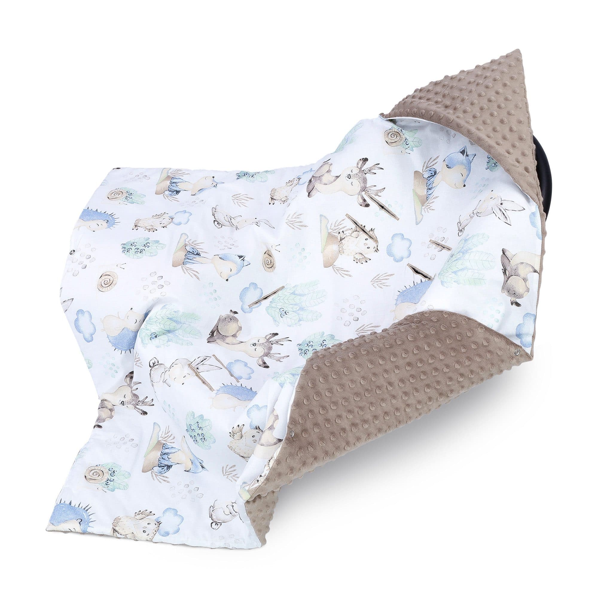 Totsy Baby Einschlagdecke Babyschale 90x90 cm - Universell Passend - Bild 2
