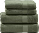 done.® Frottier Set Deluxe 4-tlg. Khaki 100% Baumwolle Bild 2