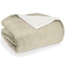Blumtal Wohndecke Sherpa-Fleecedecke Beige Oeko-TEX Zertifiziert Bild 2