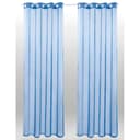 Bestlivings Vorhang 2er Set Transparent Voile Ösen Gardine Bild 2