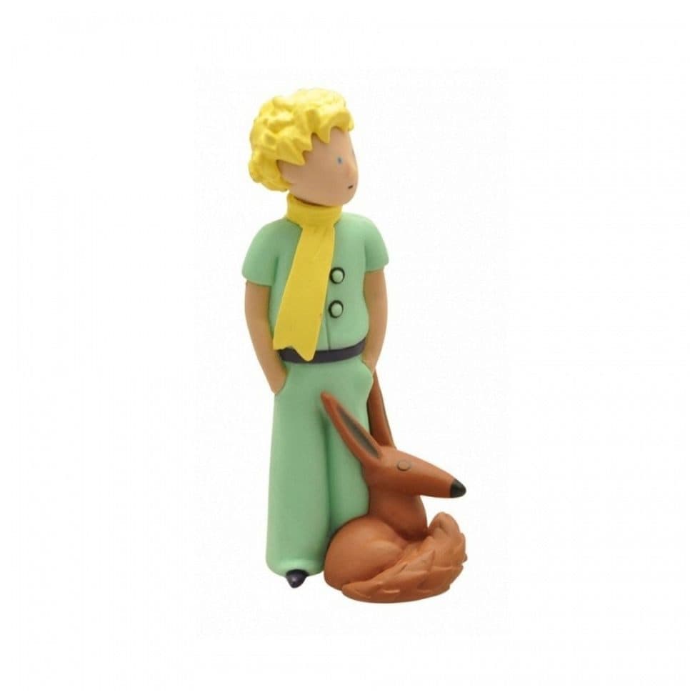 Plastoy Figur Der kleine Prinz mit Fuchs