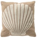 Dutch Decor Kissenhülle 'Merlijn' Irish Cream Beige Muschel-Relief Bild 2