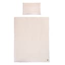 roba® Kinderbettwäsche Lil Planet Bio-Baumwolle Jersey Beige Bild 2
