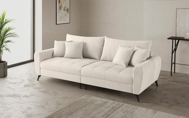Mr. Couch Big-Sofa Blackburn II: Kaltschaum, Handgefertigt, Modernes Design