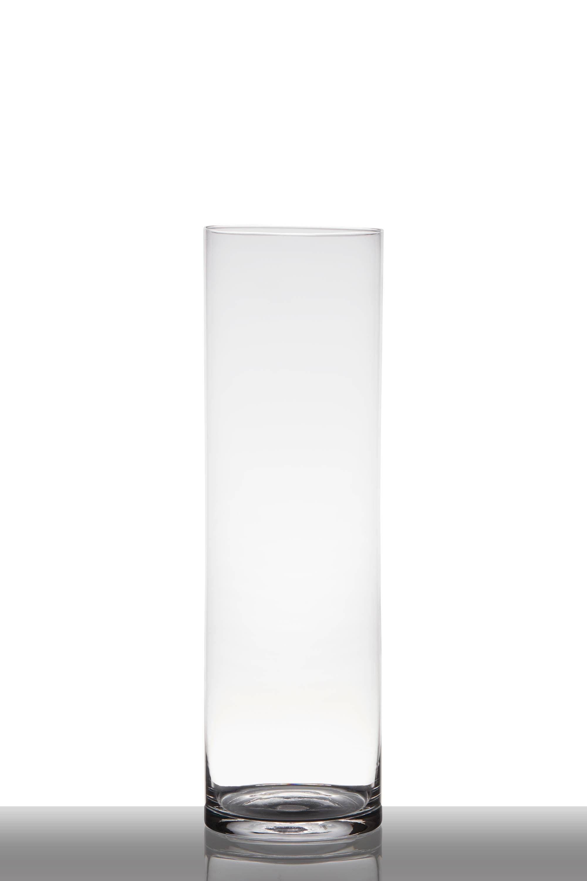 INNA-Glas Vase Sansa Zylinder 50cm Glas klar