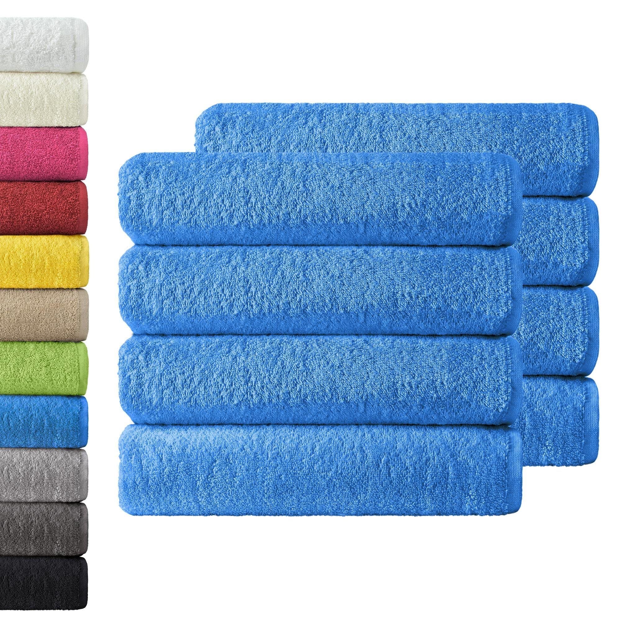 NatureMark Handtücher 8er-Set Royal Blau 100% Baumwolle - Bild 2