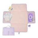 Hylat Baby Wickelauflage Faltbar Wasserabweisend Violett Bild 2