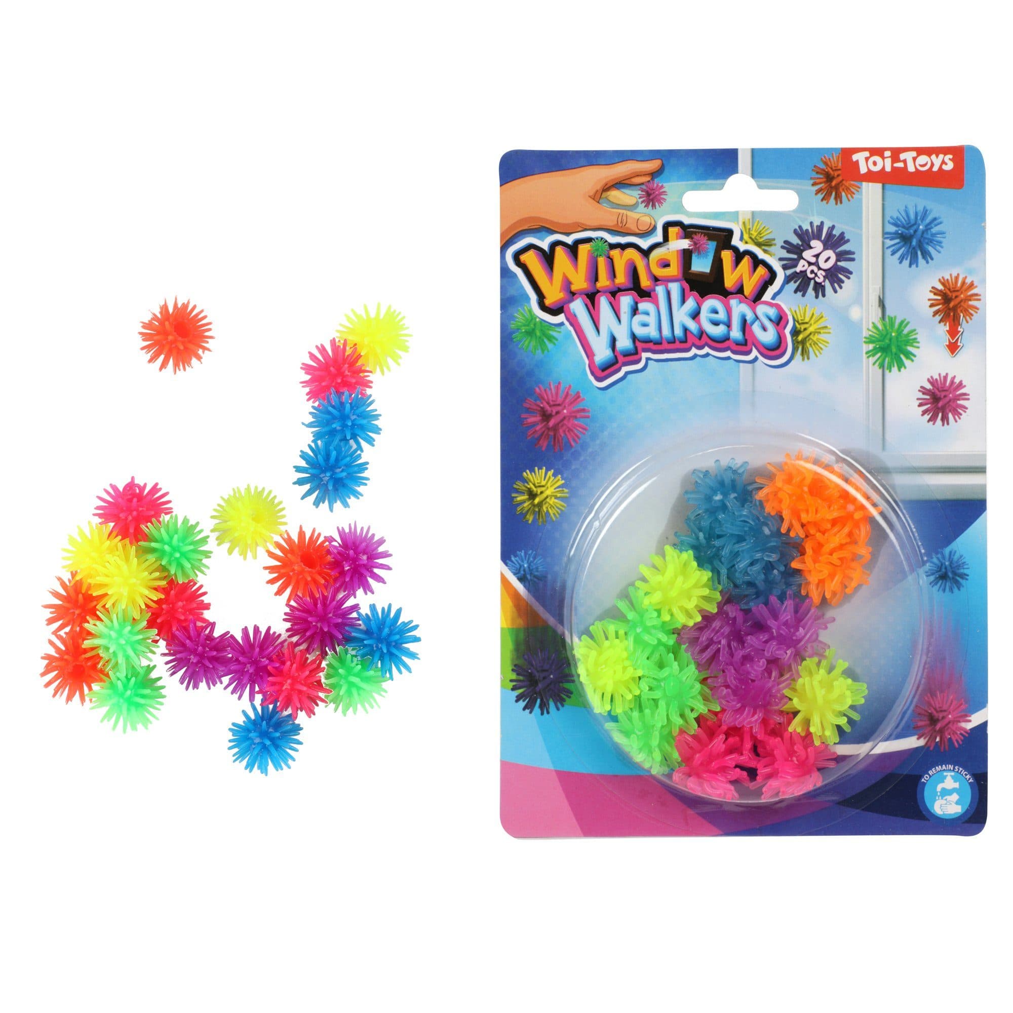 Toi-Toys Spiel Fenster Kriecher Mini Pufferbälle Bunt 20 Stück - Bild 2