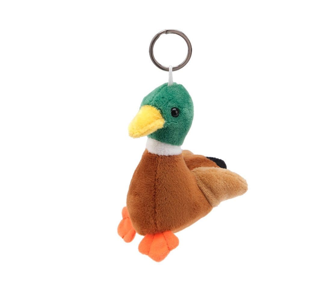 Euro Souvenirs Kuscheltier Schlüsselanhänger Ente 10 cm Plüsch