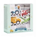 A Little Lovely Company Badespielzeug Schaumstoff Fahrzeuge Bunt 14 Teile Bild 2