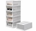 Allyson Organizer Stapelbares Schranksystem Set 5-tlg. Faltbar Bild 2