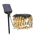 FIVMEN LED Solarlichterkette Außen Warmweiß 13 Modi Fernbedienung Bild 2