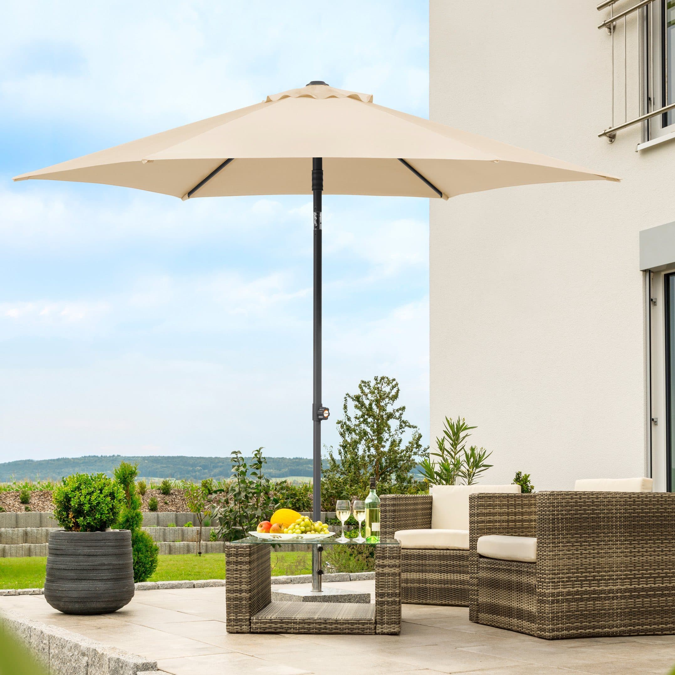 Marktschirm Schneider Schirme Sevilla Beige 270 cm - Bild 2
