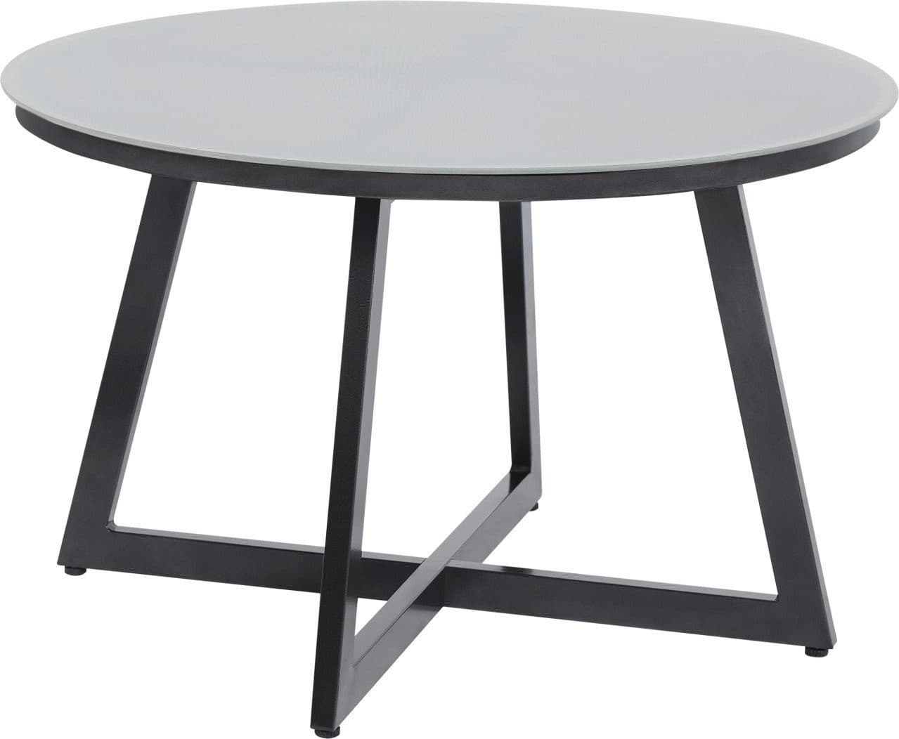 Primaster Beistelltisch Lumio Anthrazit Aluminium Glas - Bild 2
