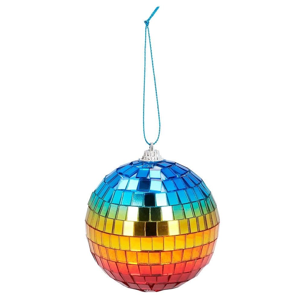 Boland Discokugeln 6er Set Mehrfarbig 8cm Hängedekoration - Bild 2