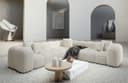 Sofa Dreams Ecksofa Formentera L-Form Beige Stoff Bild 2