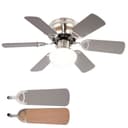 GLOBO LIGHTING Deckenventilator mit Beleuchtung und Farbwechsel-Flügeln Bild 2