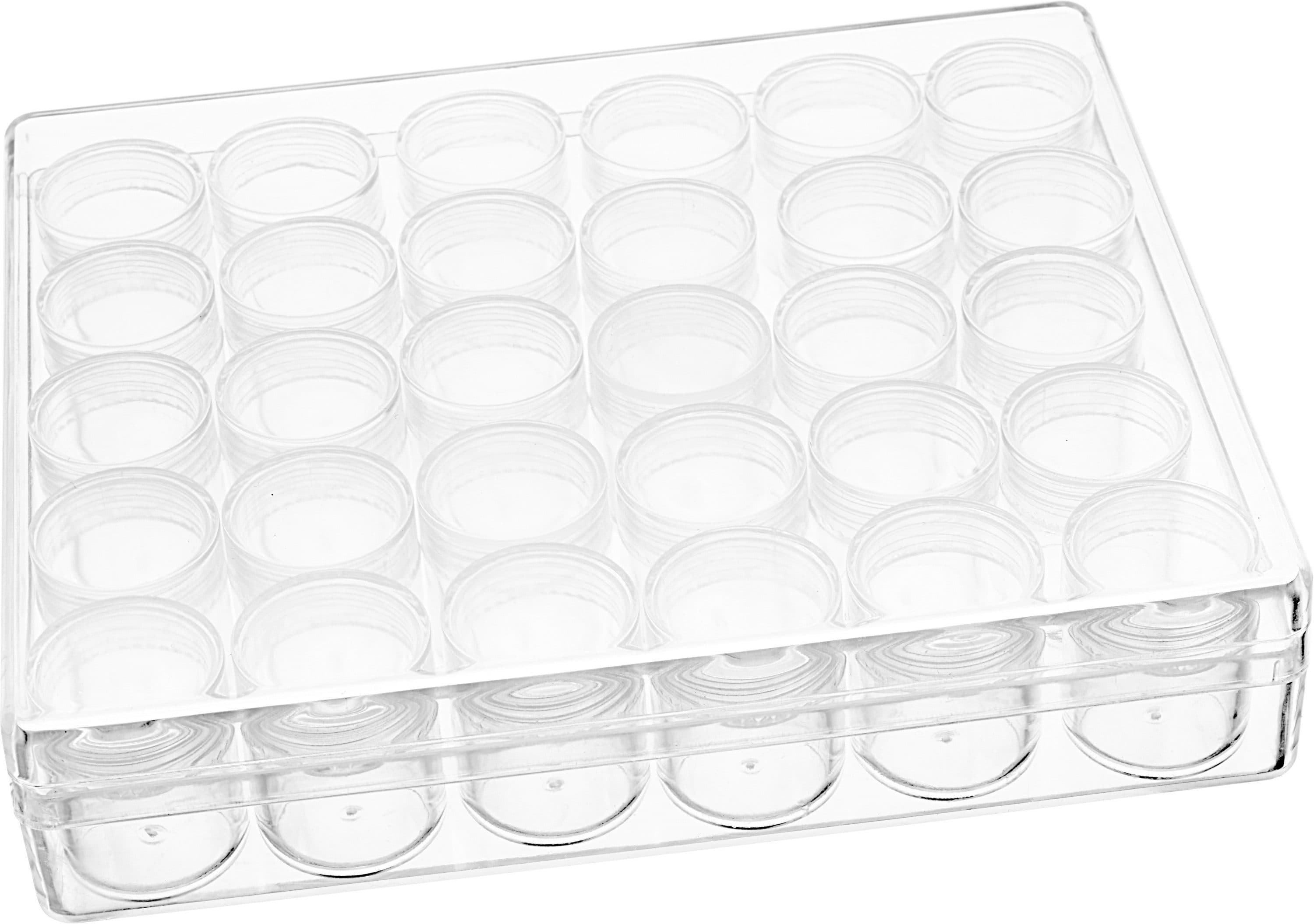 VBS Aufbewahrungsbox Sortierbox 62-teilig mit 30 Schraubdosen