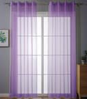 Gardinenbox Gardine 2er-Set Transparent Voile Bild 2