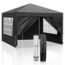 LALAHO Faltpavillon 3x3 m Gartenpavillon UV-Schutz 50+ Bild 2