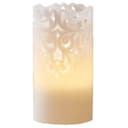 STAR TRADING LED-Kerze Clary Naturweiß Echtwachs Optik Timer Bild 2