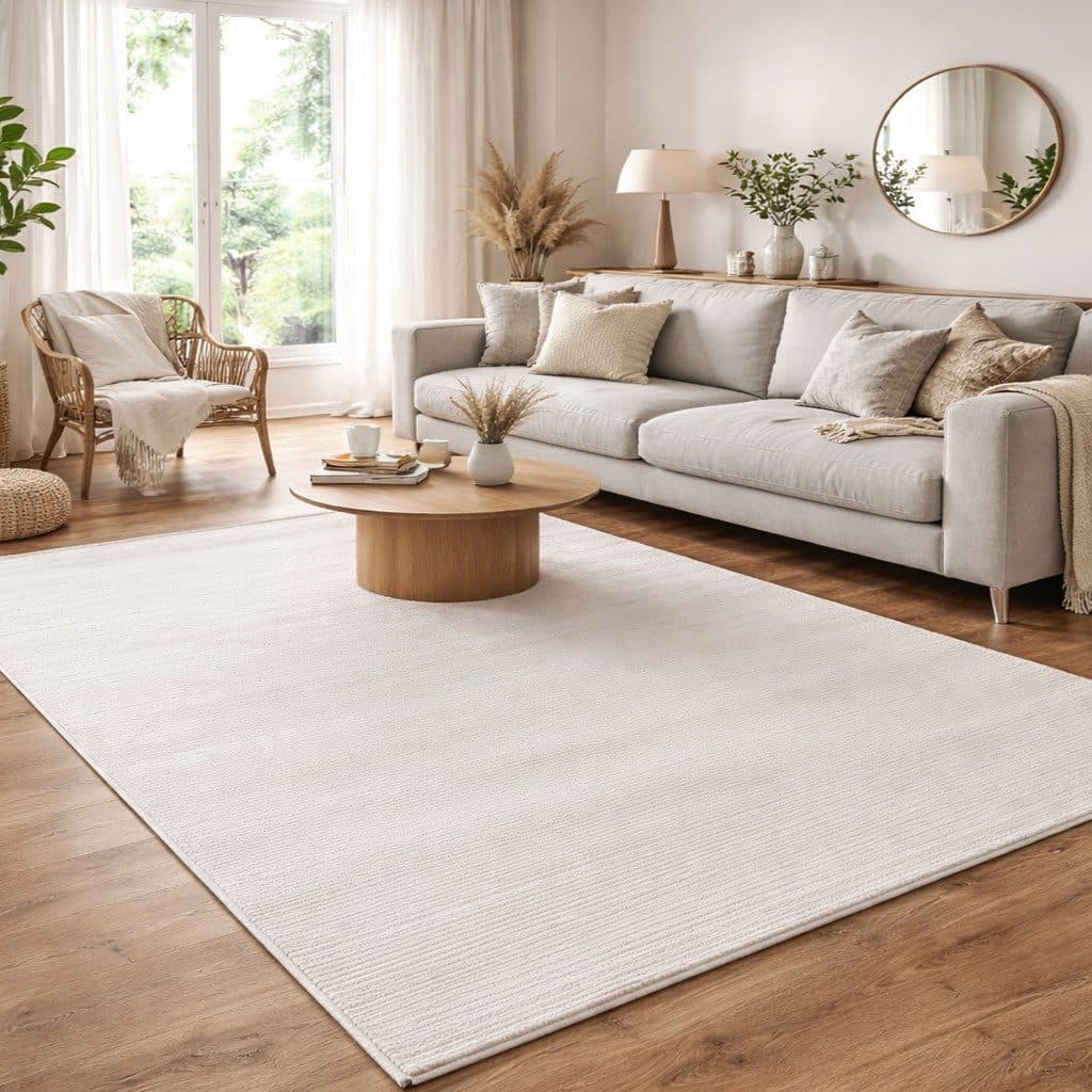 Carpetilla Designteppich Cream-Beige Abstrakt Modern - Bild 2