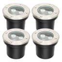 Clanmacy LED Einbaustrahler 3W Schwarz IP65 12er Pack Bild 2
