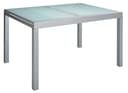 MERXX Lima Gartentisch Silber Ausziehbar Aluminium Glas Bild 2