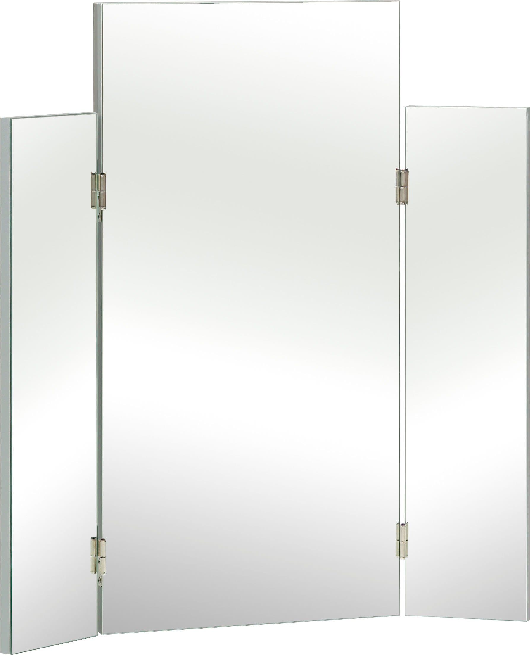 Saphir Spiegel Quickset 955 mit Seitenklappen Weiß - Bild 2
