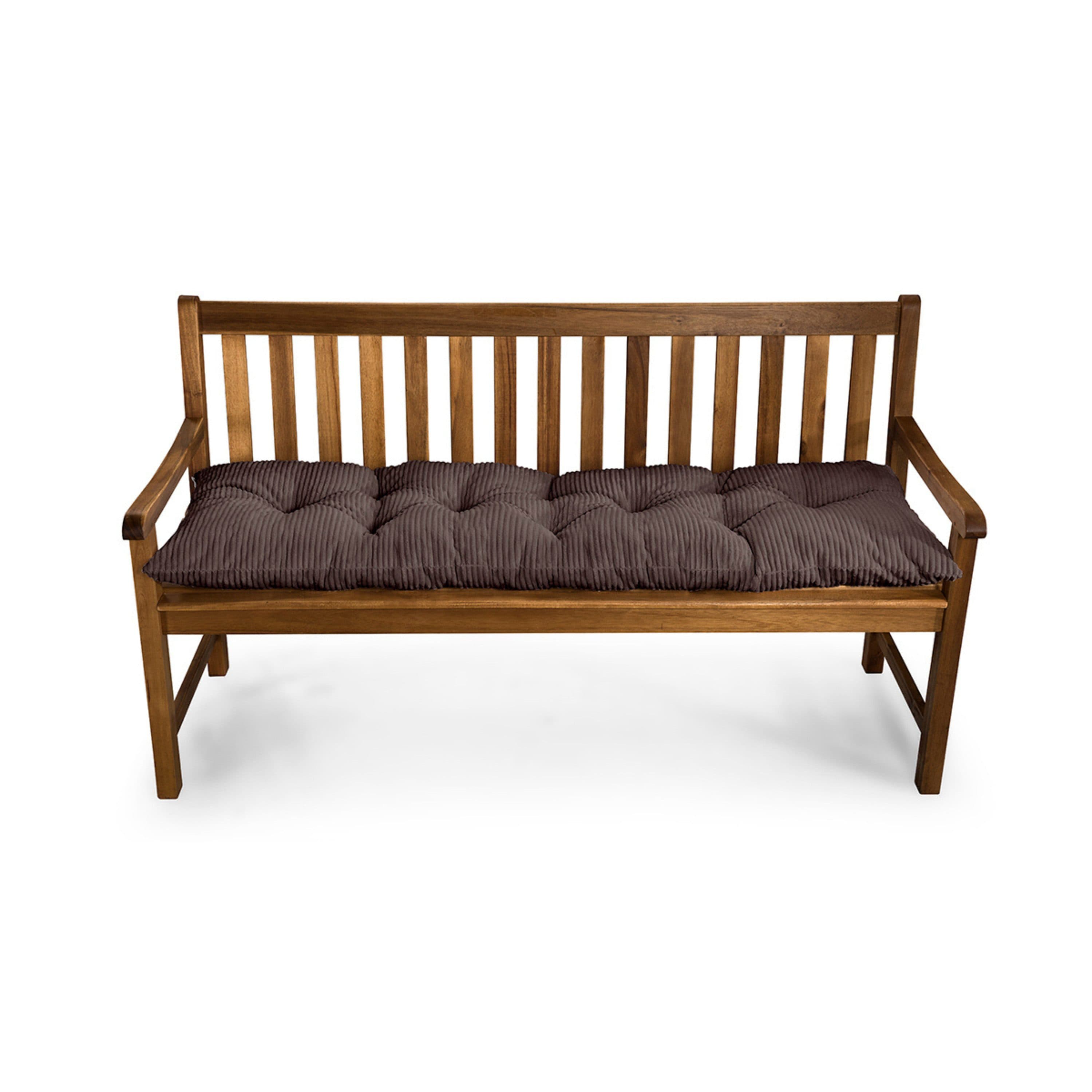 FAVRE Sitzkissen Bankauflage Braun Outdoor & Indoor