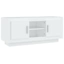 vidaXL TV-Schrank Weiß 102x35x45 cm Holzwerkstoff Bild 2