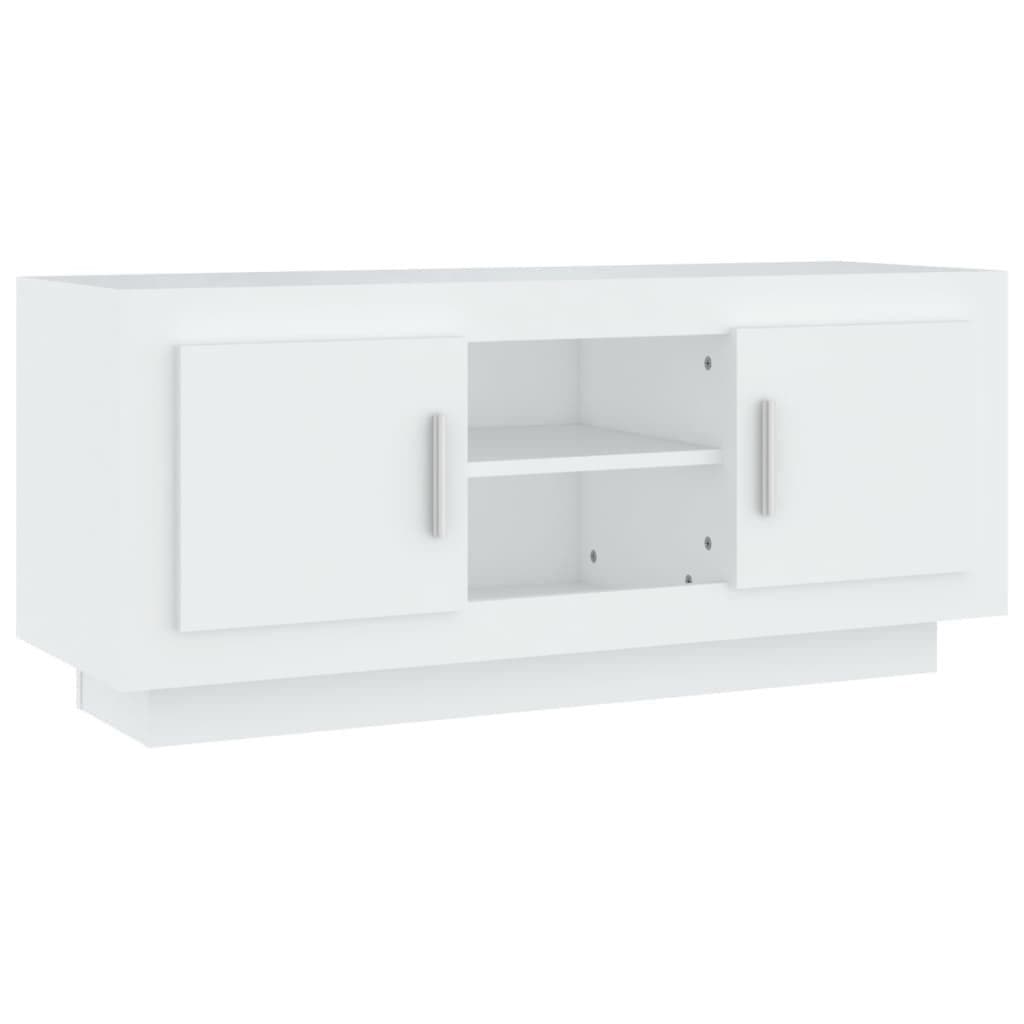 vidaXL TV-Schrank Weiß 102x35x45 cm Holzwerkstoff - Bild 2