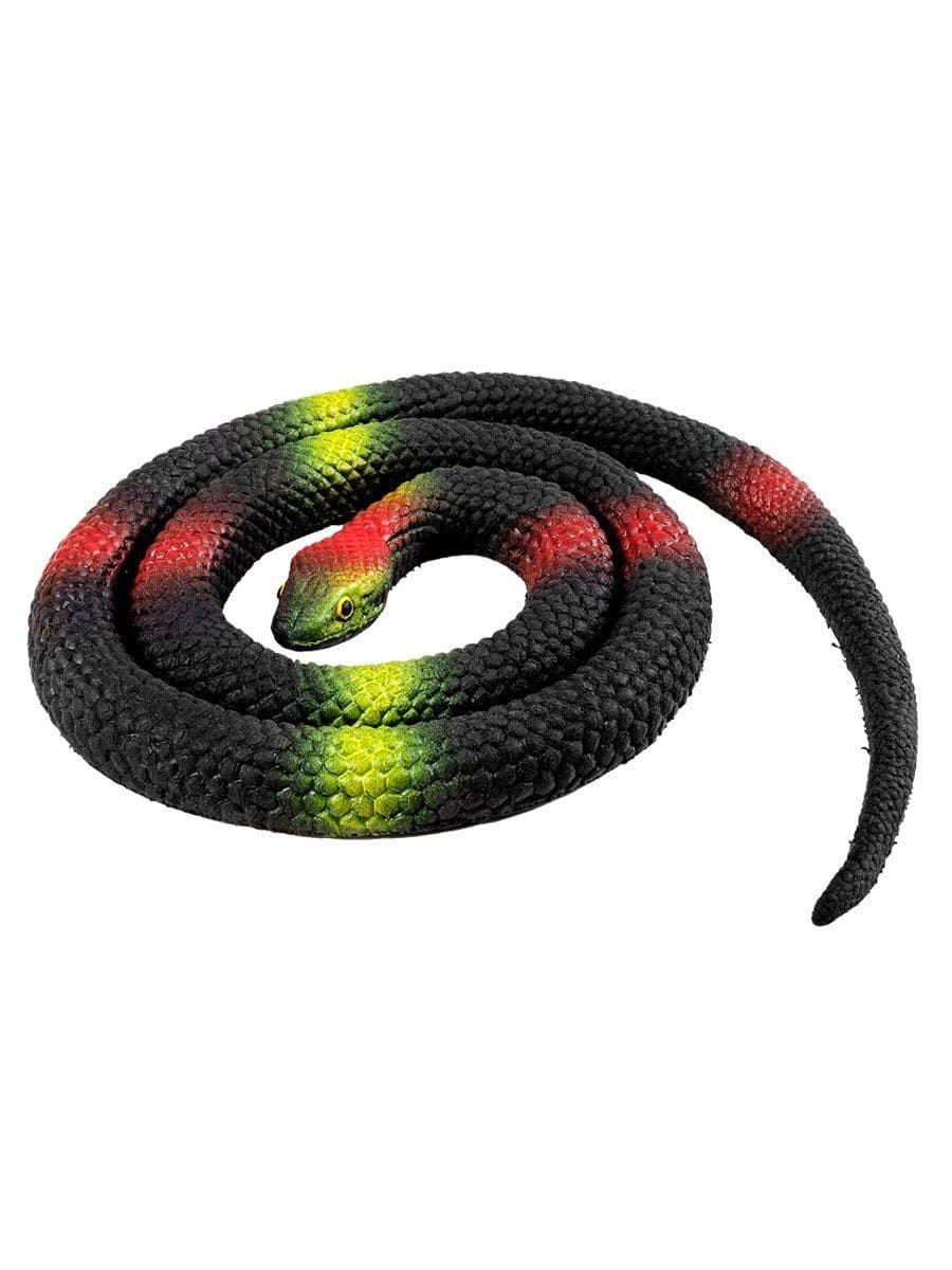Boland Dekofigur Gummischlange Elastische Schlange als Dekoschreck - Bild 2
