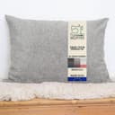 Selfitex Dekokissen Grau Polyester mit Füllung für Sofa und Bett Bild 2