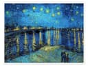 Posterlounge Wandbild Sternennacht über der Rhône, Vincent van Gogh Bild 2