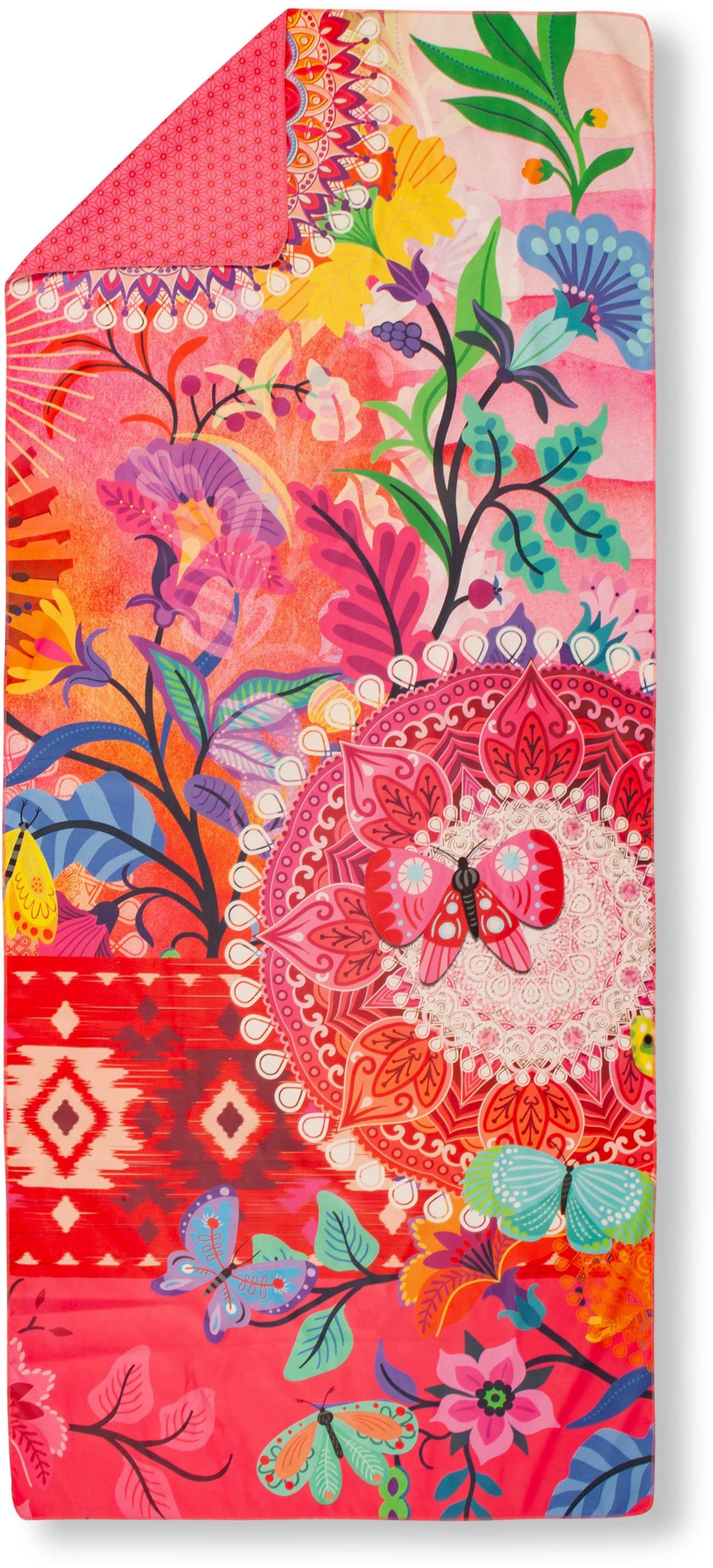 Reisehandtuch HIP Giselah Rot Mikrofaser 75x180cm - Bild 2