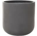 VIVANNO Blumentopf CHICO Rund Beton-Grau Fiberglas Bild 2