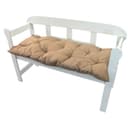 NYVI Bankauflage Ibiza Beige 110x45 cm - Bequeme Gartenbank Auflage Bild 2