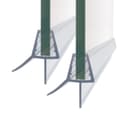 Boromal Duschdichtung 4 Stück Ersatzdichtung Wasserabweiser für 4-6mm Glas Duschtür, L: 100 cm Bild 2