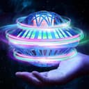 Ophy Spielball Magischer 360° Fliegender Ball mit LED Bild 2